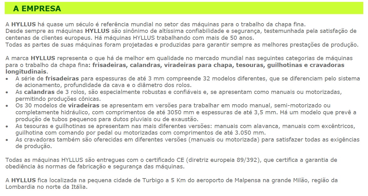 1 - HYLLUS - MARCAS INTRODUÇÃO